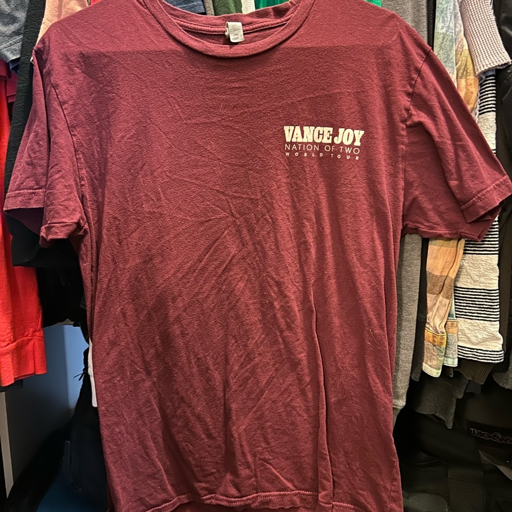 Vance joy tour tshirt
